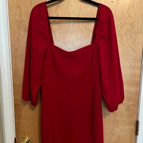 Red Sweetheart Dress - Picture 1 of 2